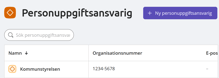 Personuppgiftsansvarig 1
