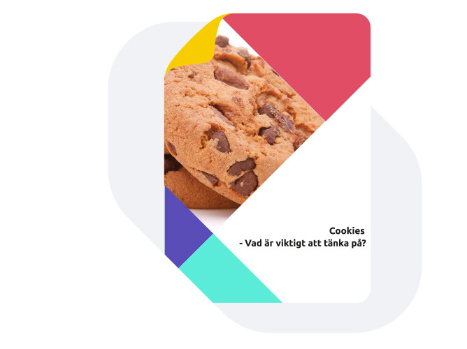 Faktablad Cookies - vad är viktigt att tänka på? 