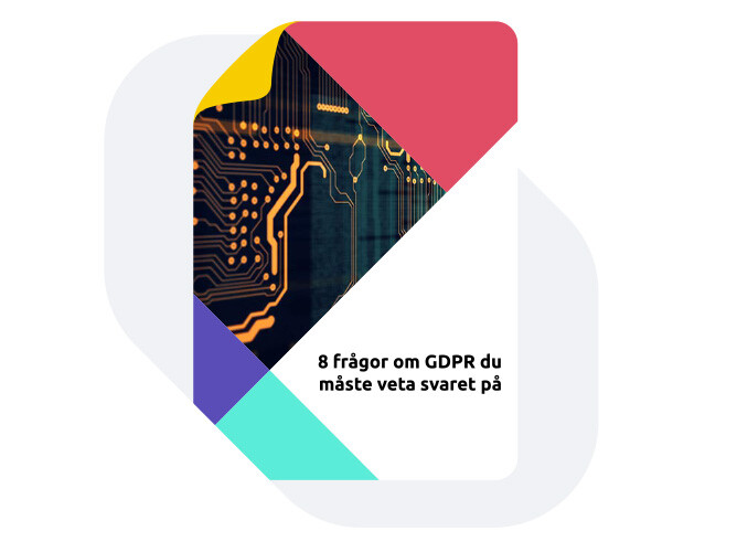 Faktablad 8 frågor om GDPR du måste veta svaret på